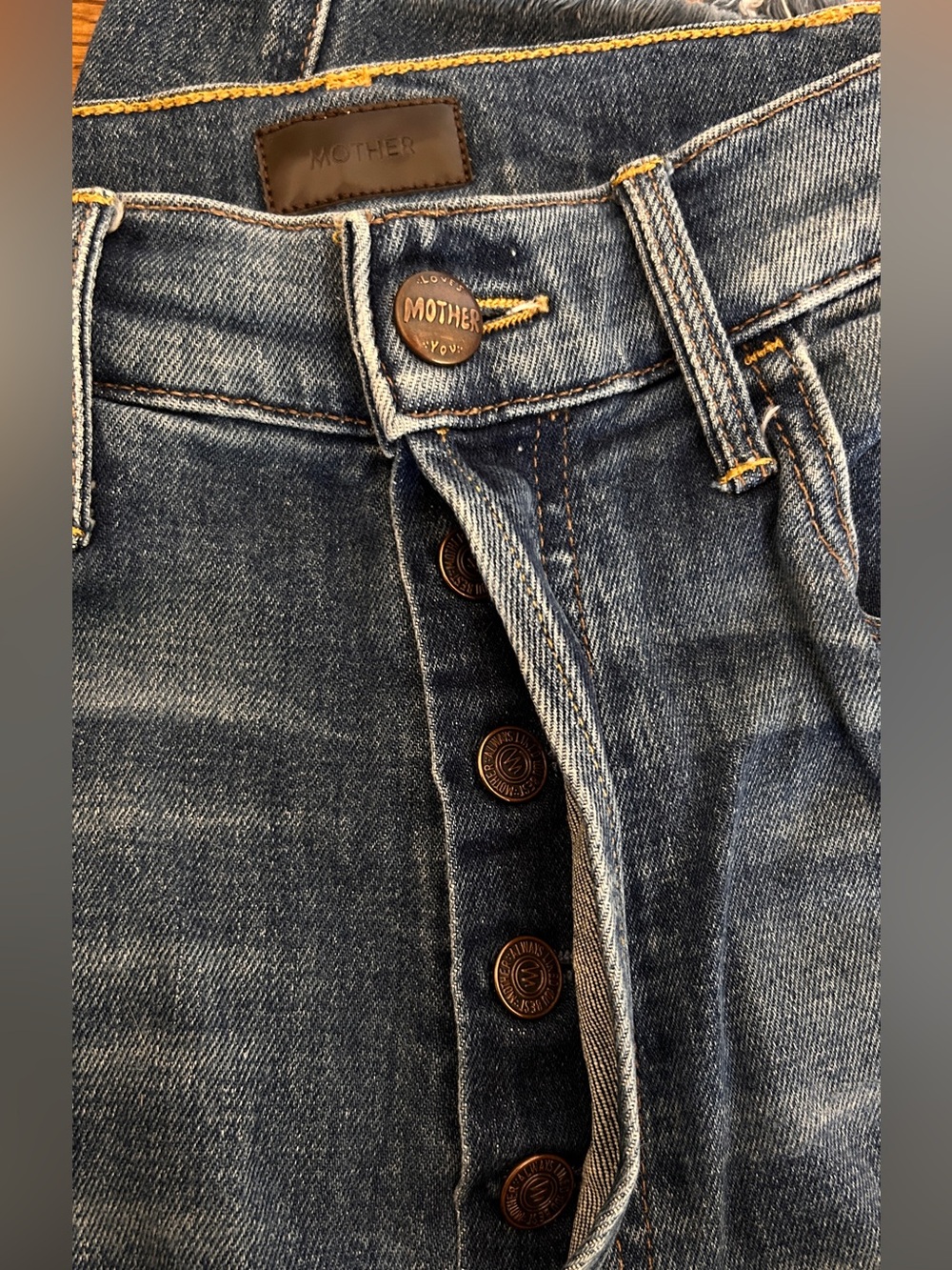 MOTHER JEANS “THE TRIPPER WEEKENDER FRAY” - Picture 4 of 8